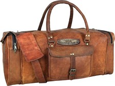 Bag Leather Unisex Big Travel