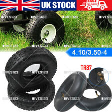 2x Tyre & Inner Tube 4.10/3.50-4 2 Ply Easy Rolling Tread Fits Mobility Scooter
