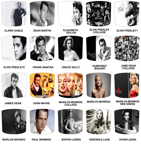 Hollywood film legends poster - hollywood,