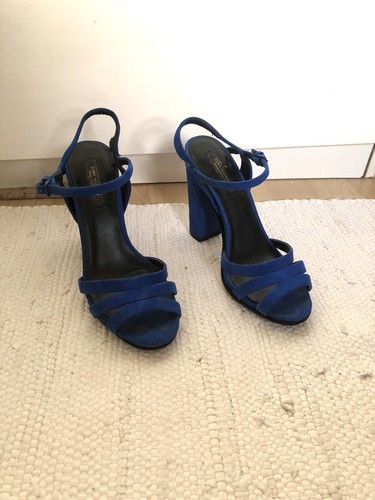 Zara blue strappy sandals - , 37