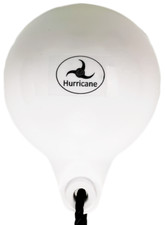 2 x Hurricane Marker Buoys — White 7" Inflated UK