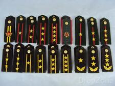 Chinese Military Peoples Liberation Army Pair of Rank Insignia Epaulettes