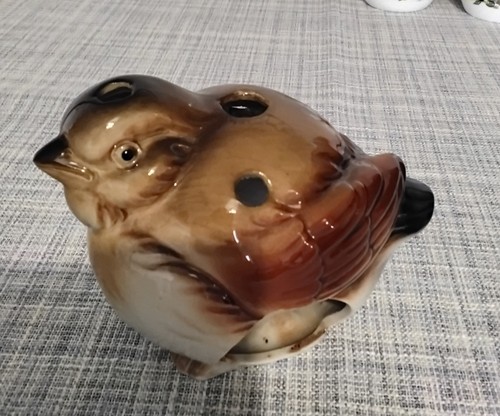 Robin bird pottery - robin,