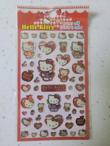 Hello kitty hologram stickers - kitty,