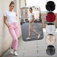 Ladies Women's Joggers Fleece Yoga Pants Casual Sport's Jogging Bottoms Trousers
