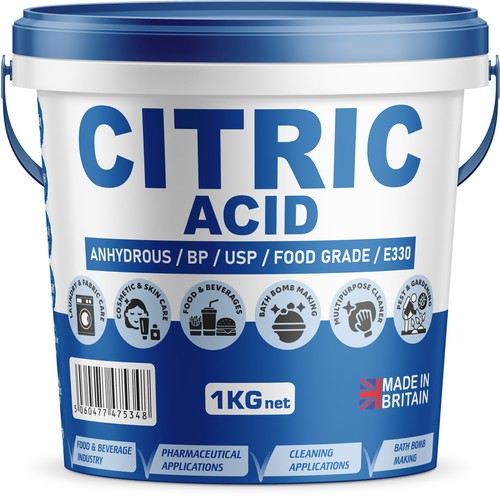 Citric acid food grade - grade, 1kg