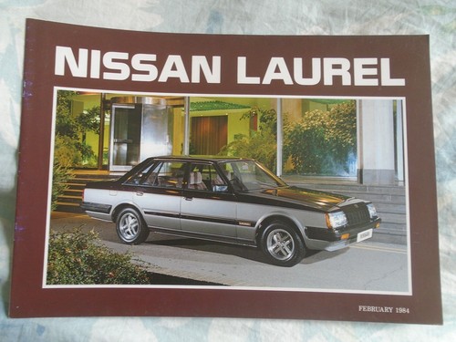 Nissan laurel range brochure - range,