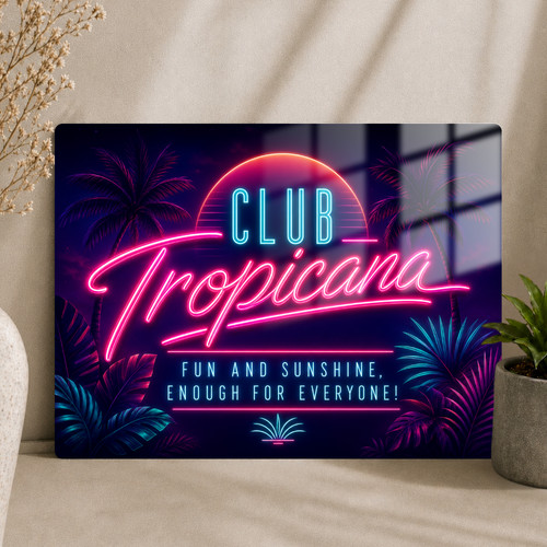 Club tropicana neon effect - neon,
