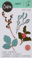 Sizzix Thinlits Winter Leaves