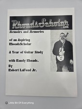 Rhoads Scholar: Memoirs &