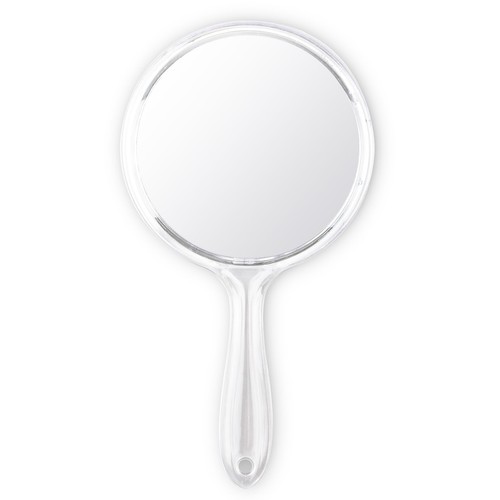 Hand mirror with - mirror, handle