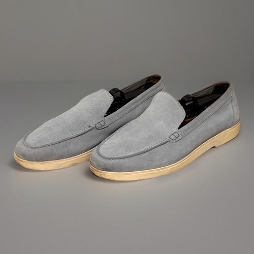 Casual sky blue suade - casual,