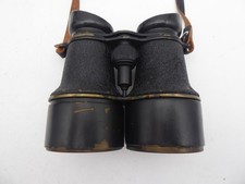 Antique Pair of H H & SON Ltd Field Glasses / Binoculars in Leather Case