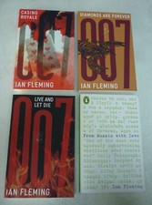 4  PAPERBACKS James Bond