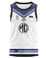 SOUTH .SYDNEY.NRL VEST RABBITOHS ANZAC RUGBY TANK SHIRT S-5XL JERSEY