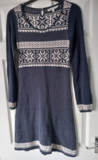 Fat Face Navy Blue & White