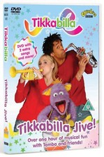 TIKKABILLA JIVE (Cbeebies Rare) Children Musical And Fun! SEALED UK REGION 2 DVD