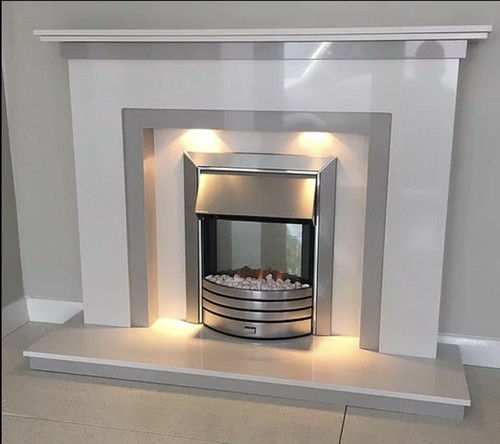 Marble fireplace surround - marble,