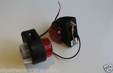 2 BRITAX RED WHITE 428 SIDE MARKER LIGHT TRAILER PART FIT TO GD 84,IFOR WILLIAMS