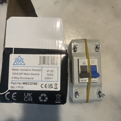 Wec2100 100a pole terminal - pole,