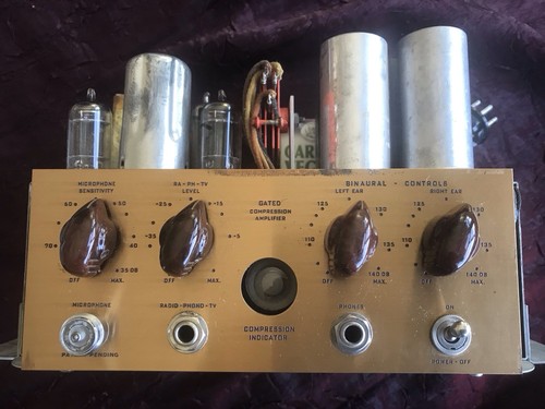 Vintage tube mic preamp - vintage, &