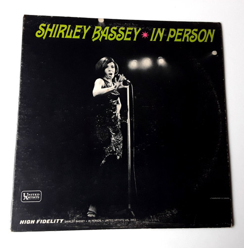 Shirley bassey person - bassey, in