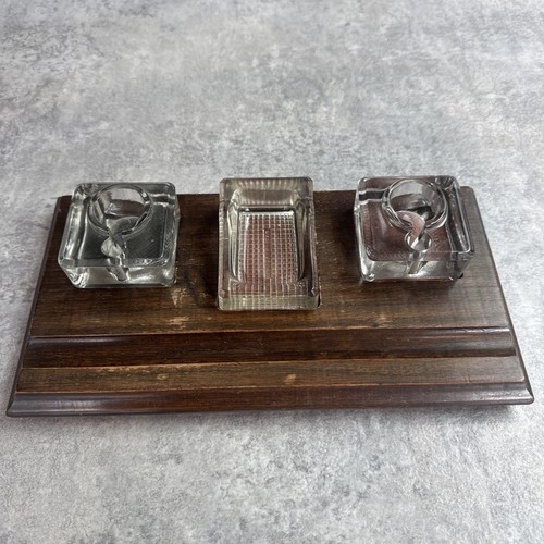 Vintage large desk tidy - desk,