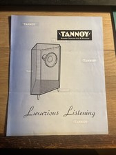 Tannoy Luxurious Listening Brochure