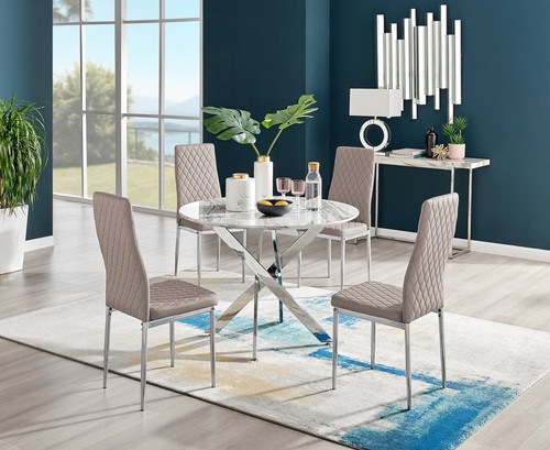 Novara white marble - white,