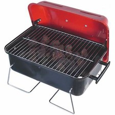 Crusader Table Top Gas BBQ Lava Rock Barbecue Camping Caravan Motorhome