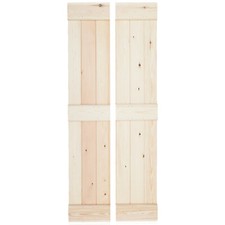 Pine Bifold Ledged Door -
