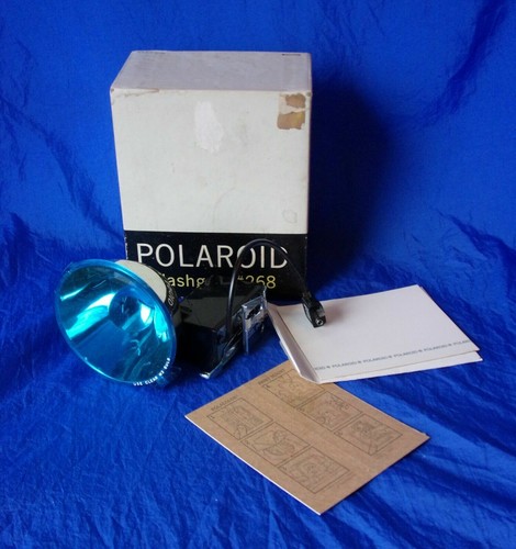 Polaroid 268 flashgun for land - polaroid,