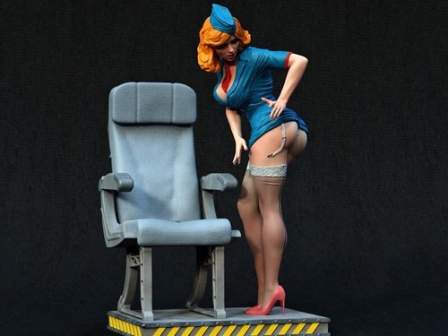 Stewardess black widow 10 - stewardess, 1/10