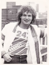 Original Press Photo Radio DJ Radio 1 Peter Powell 7.10.1977