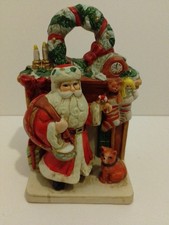 Vintage Porcelain Christmas Music Box Designed For Gisela And Graham Ltd London