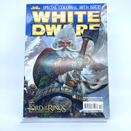 White dwarf 300 magazine no - white,