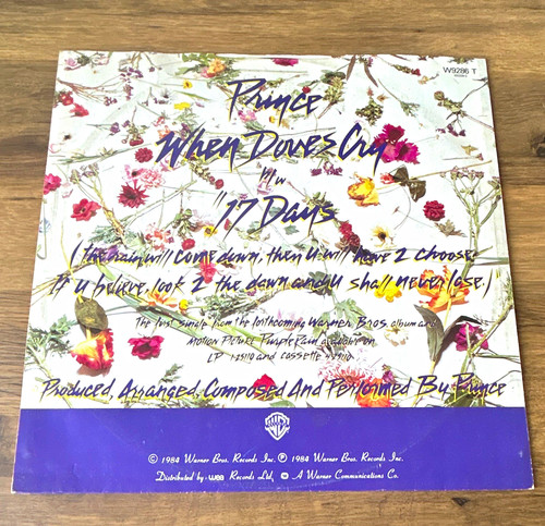 Prince when doves cry - doves,