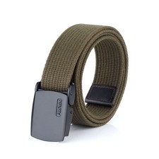 belt, pure cotton thread canvas Alloy buckle canvas belt, denim casual