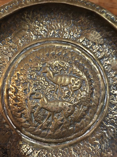 Vintage indian hand - indian, engraved