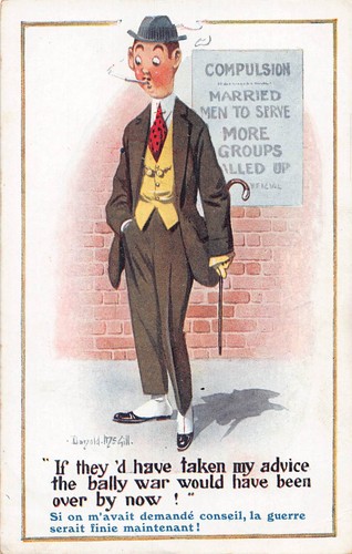 Postcard donald mcgill wwi - donald,