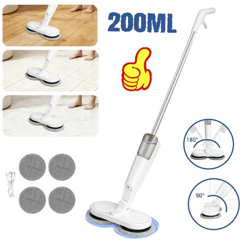 Cordless electric spinning mop - spinning,