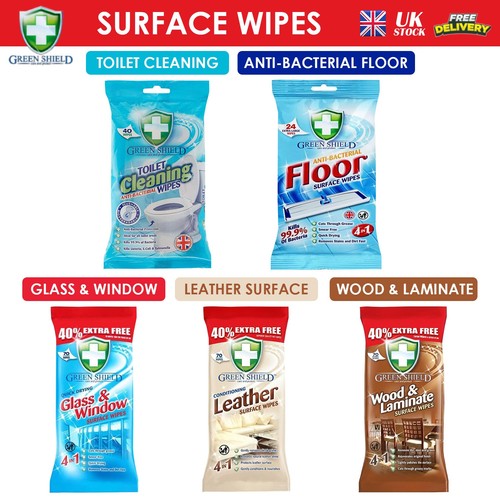 Green shiled wipes all range - wipes,