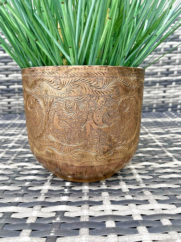 Antique 19thc indian brass - antique,