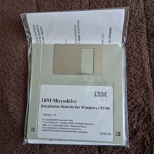 IBM MICRODRIVE Installation