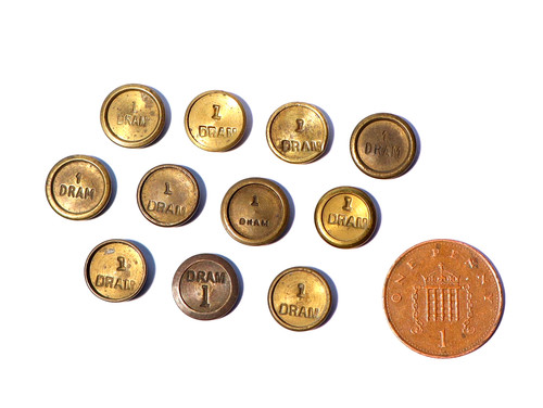 Antique vintage 1 dram - ,