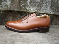 JOSEPH CHEANEY VELDTSCHOEN DERBY SHOES VINTAGE BROWN TAN LEATHER UK8 MENS VGC