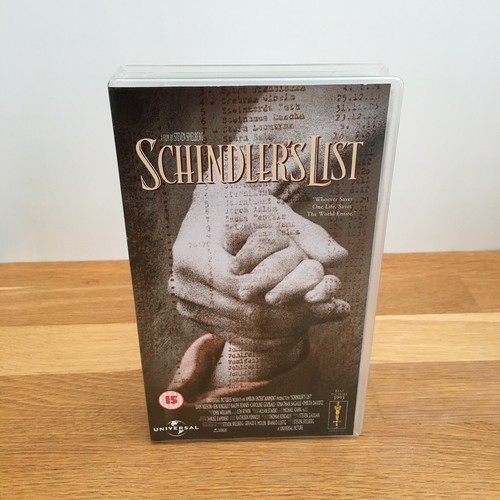 Schindlers list vhs video - (,