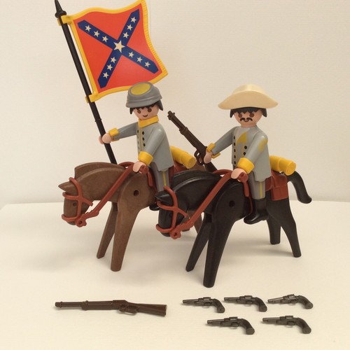 Playmobil 3783 mounted rebels - playmobil,
