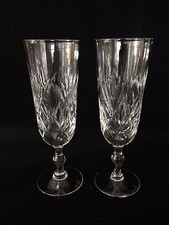 Pair Royal Brierley Crystal