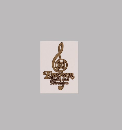 Emerson clef radio logo - emerson,